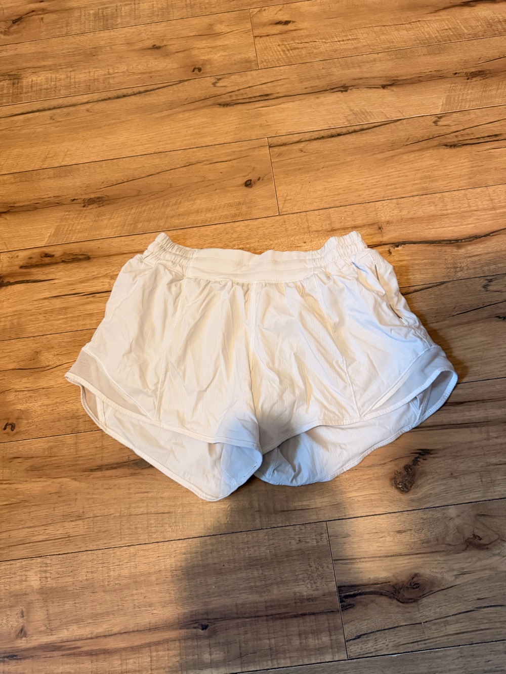 Women's White Lulu Shorts